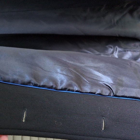 Nwt J. Crew 16 Black Midnight Wool Thinsulate Lined Midi Lady Day Coat Topcoat - Picture 10 of 13